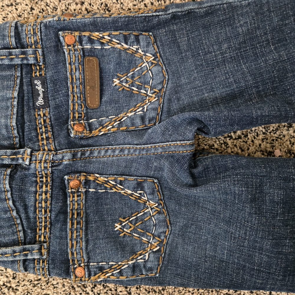 Toddler Girl, 5T Wrangler  Blue Jeans